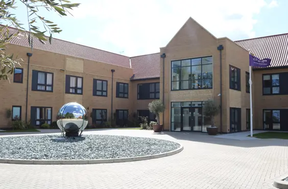 Castor Lodge Care Home - outside view of care home